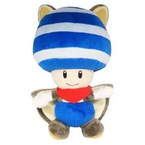 Plush Little Buddy 8* Super Mario FLYNG Squirrel Toad 3150
