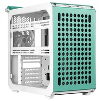 Gabinete Gamer Cooler Master Flatpack Macaron QUBE500 Mid Tower / 1 Cooler / Argb - Branco (Q500-DGNN-S00)