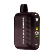 Vaper Descartável Black Sheep Click Kit 16000 Puffs com 5% de Nicotina - Watermelon Green Apple
