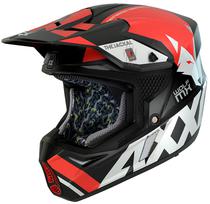 Capacete para Moto Axxis Wolf Jackal B5 - Tamanho s (55-56) - Preto/ Vermelho