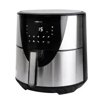 Fritadeira Elétrica Tigrecook FS075A - 1700W - 8L - Painel Digital - 220V 50/60HZ - Preto e Prata