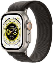 Apple Watch Ultra 49MM GPS+Cellular Caixa Titanio Pulseira (M/L) Trail Preta/Cinza MQF53LZ