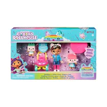 Kit de Juego Spin Master Dreamworks Gabby's Dollhouse Cat-Errific Celebration Gabby's Kitty Care Figure Set 6069425