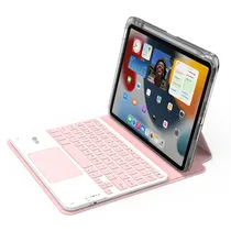 Capa Magnetica 4LIFE para iPad Pro 11 2022/ 2021/ 2020/ 2018 (FL11P360CTP) 360º / com Teclado Wireless / Porta Pencil - Pink