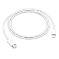 Cabo USB-C / Lightning Apple MKQ44ZM/A 1 Metro - Branco