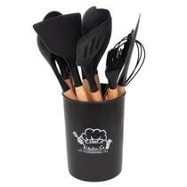 Kit 12 Utensílios de Cozinha com Suporte