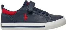 Tênis Infantil Polo Ralph Lauren RL01239410 Azul/Vermelho - Masculino