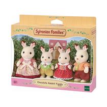 Figuras Epoch Sylvanian Families Chocolate Rabbit Family 5655