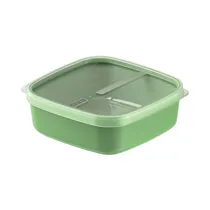 Táper Cuadrado Tramontina Mixcolor 25462/021 1.1L Verde