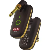 Transmissor e Receptor BLG BRU-10 Sem Fio - Preto