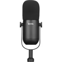 Microfone Cardioide para Podcast Boya BY-DM500 com 3 Pinos XLR