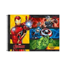 Cuaderno de Dibujo Tilibra Marvel Avengers 309015 80 Hojas Surtido 1 Pieza