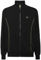 Jaqueta Philipp Plein Sport Paec MJB3607 STE001N 0294 Sweatshirt Laminated Masculina
