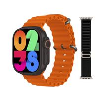 Reloj Smartwatch G-Tide S2 Pro Gold Orange - Black