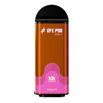 Vape Descartável Life Pod Eco Pro Cartridge 8000 Puffs - Apple Grape Ice