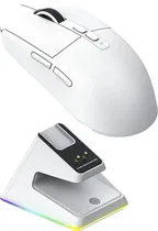 Mouse Attack Shark X6 PAW-3395 Tri-Mode - White (Sem Fio)