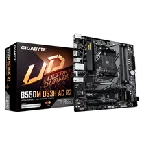 Placa Mãe (AM4) B550 Gigabyte B550M DS3H Ac R2 4XDDR4