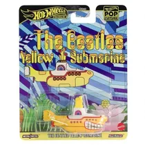 Car Hot Wheels Premium The Beatles Yellow Submarine JBL74 3158