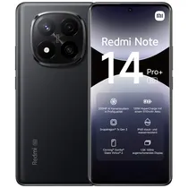 Celular Xiaomi Redmi Note 14 Pro+ 5G 12GB de Ram / 512GB / Tela 6.67" / Dual Sim - Midnight Preto (Global)