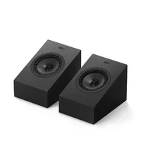 Caixa de Som Kef Q8 Meta Satin Black Atmos 2VIAS Par