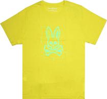 Outlet Camiseta Polo Psycho Bunny Masculina - Amarelo