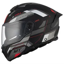 Capacete MT Helmets Atom 2 SV Bast D5 - Articulado - Tamanho L - com Óculos Interno - Mate