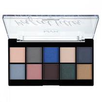 Paleta de Sombras NYX Perfect Filter 05 Marine 10 Cores