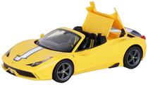 Ferrari 458 Amarelo Escala 1/14 R/C - Rastar 74500