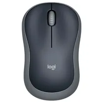Mouse Logitech M185 - Sem Fio - 1000 Dpi - 3 Botões - Cinza