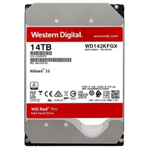 HD Western Digital 14TB WD Red Pro Nas 3.5" SATA 3 7200RPM - WD142KFGX (Garantia BR)