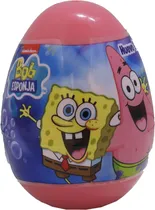 Ovo Surpresa Briskell Candy Bob Esponja - Rosa