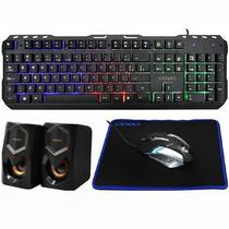 Tec/Mouse/Mousepad/Speaker Sate GK-42 Espanhol