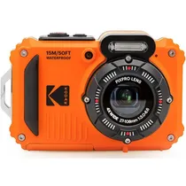 Câmera Kodak Acuática Pixpro WPZ2 + 2 Baterias + Memoria 16GB - Orange