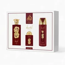 Kit de Perfume Lattafa Ansaam Gold