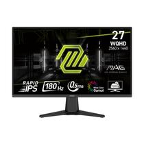 Monitor 27" MSI Mag 275QF Flat 180HZ Rapid Ips 0.5MS 2K HDMI/DP