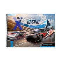 Cuaderno de Dibujo Tilibra X-Racing 306120 80 Hojas Surtido 1 Pieza