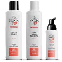 Nioxin Tratamiento Capilar Kit 3 Piezas 4 Shamp+Acond+Trat 3 Piezas s/C