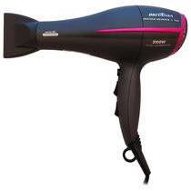 Secador de Cabelo Britania PSC14CZ 3TEM/2VEL/2100W Bivolt- Preto/Rosa