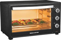 Horno Eléctrico Mega Star HA-486C 48L 2000W 220V/50-60HZ Negro