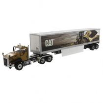 Cat 1/50 CT660 Day Cab Tractor W/Mural Trailers 85666