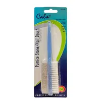 Kit Pedra para Os Pés+Escova de Unhas Cala 70232B
