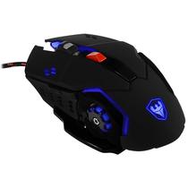 Mouse Gaming Satellite A-92 USB Ate 7.200 Cpi com Backlight - Preto