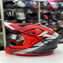 MT Capacete Falcon Red Fosco