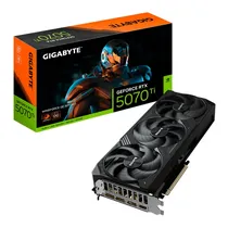 Placa de Vídeo RTX5070TI 16GB Gigabyte Windforce Oc SFF 3FAN GV-N507TWF3OC-1 6GD/GDDR7