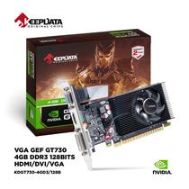 Placa de Vídeo Gef GT730 4GB DDR3 128BITS Keepdata HDMI/DVI/VGA KDGT730-4GD3/128B