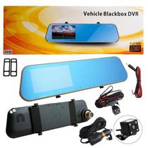 Espelho/Espejo Retrovisor DVR/Blackbox 5.5" Frontal e Traseiro RC-550 Rodicar