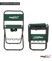 Maxgo Pesca Accesorios Silla Plegable CADEIRA-6 Metal 28 CM Ancho X 35 CM Largo X 60 CM Alto Verde