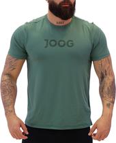 Camiseta Joog Basica Poliamida Verde Masculina