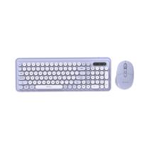 Teclado + Mouse Inalambrico FTX FTXGK02 Dual-Mode Lila