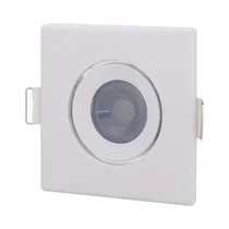 Spot LED Empotrable Emalux SL30333 3W 6000K 240 Lúmenes Bivolt Cuadrado